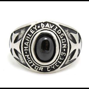 - Limited! New Style Black Stone Mens Rings